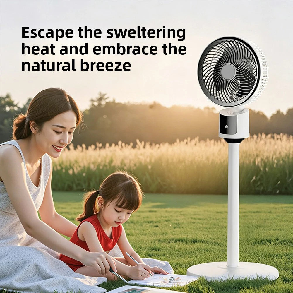 NeoJet StandBreeze — 3-Speed Quiet Floor Fan