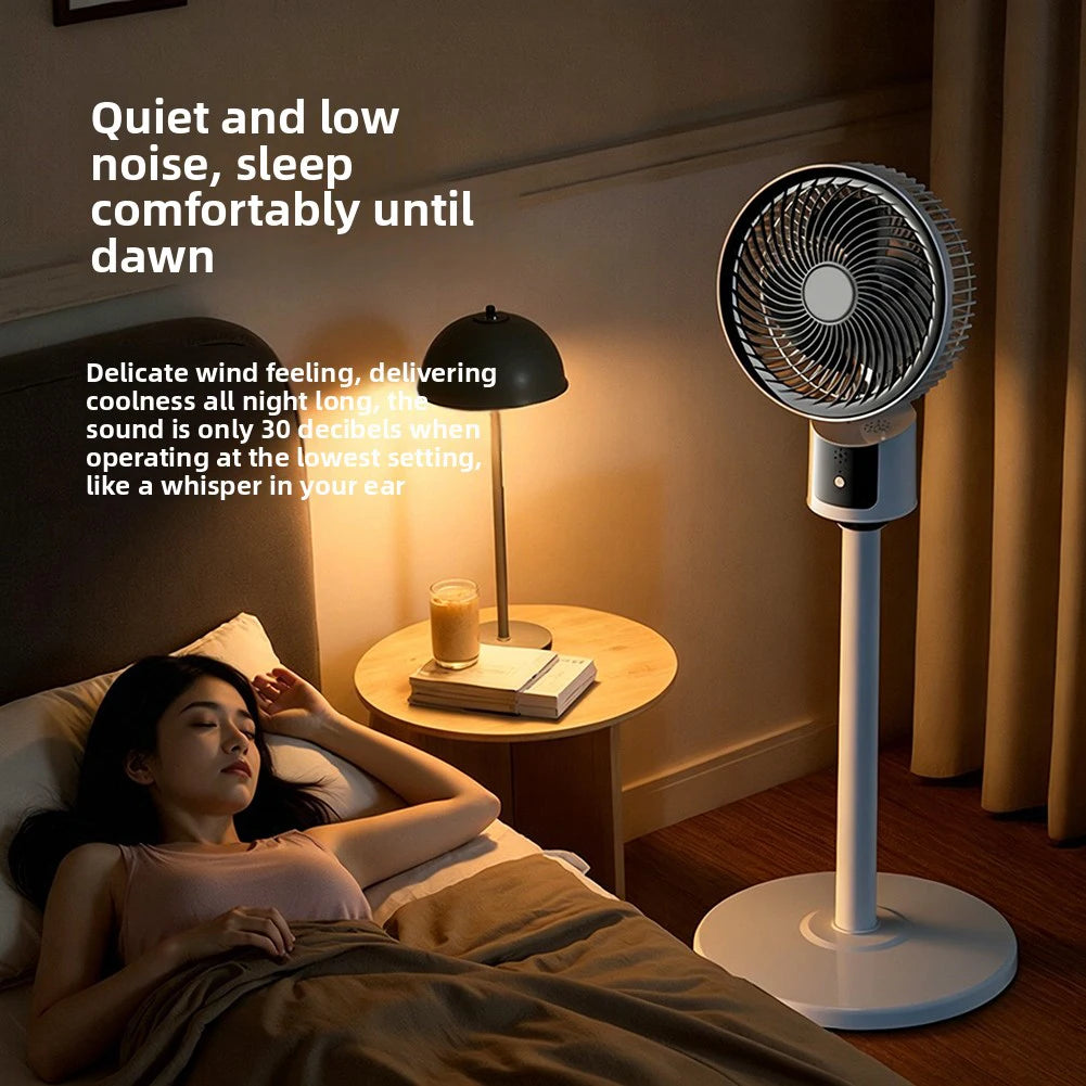 NeoJet StandBreeze — 3-Speed Quiet Floor Fan