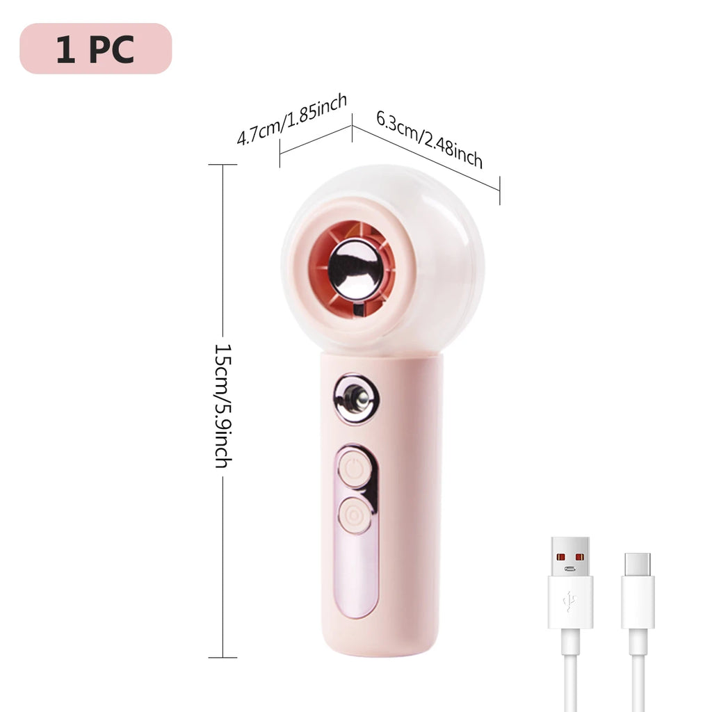 NeoJet Turbo Misting Fan — Portable Personal Cooler