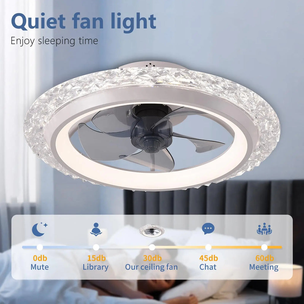 NeoJet LumiBreeze — Smart Ceiling Fan with Dimmable Light