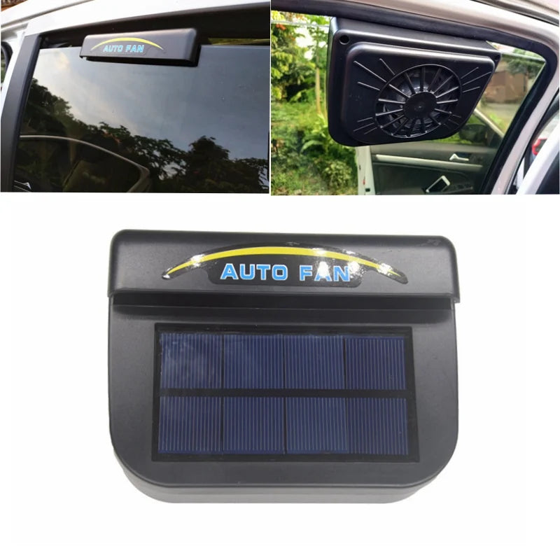 NeoJet SolarFlow — Solar Window Fan for Cars & RVs