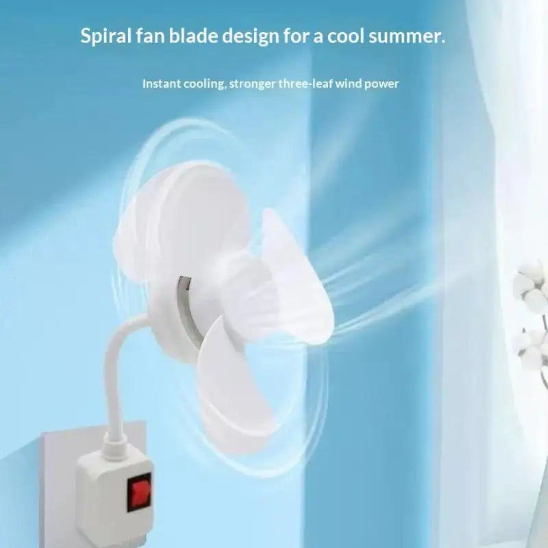 NeoJet MiniCeiling — 5W Compact Ceiling & Desk Fan