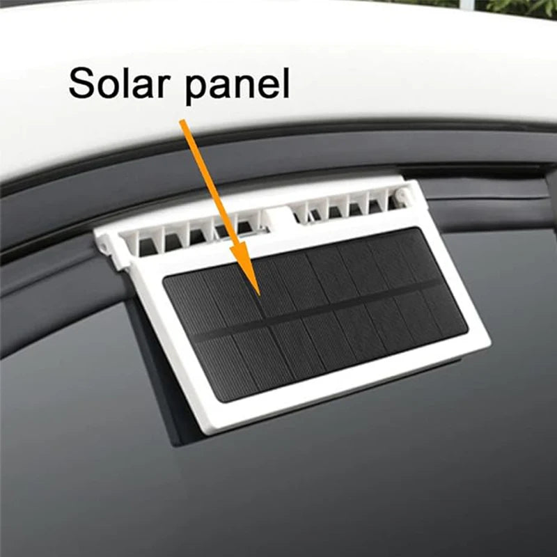 NeoJet SolarVent — Solar Car Exhaust & Ventilation Fan