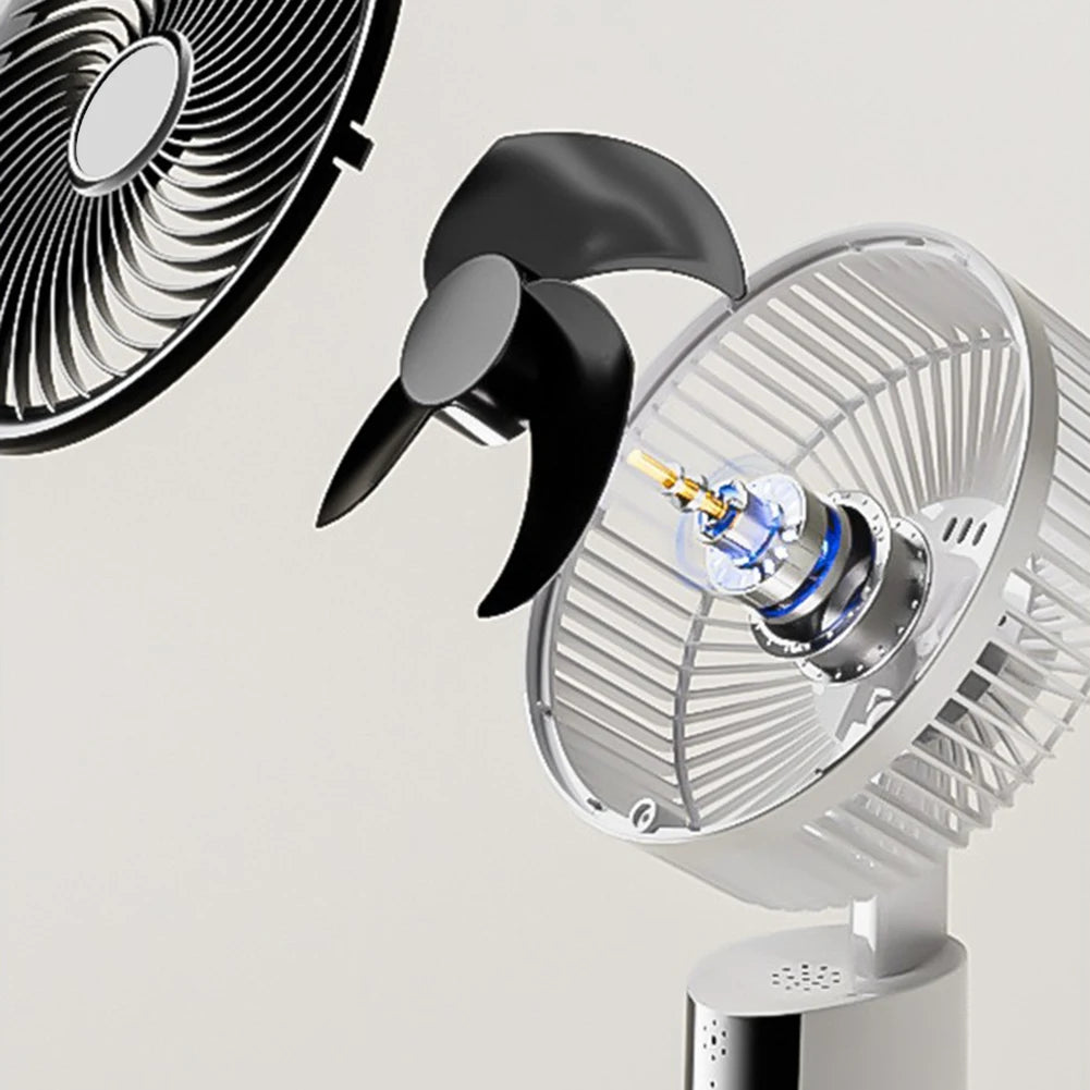 NeoJet StandBreeze — 3-Speed Quiet Floor Fan