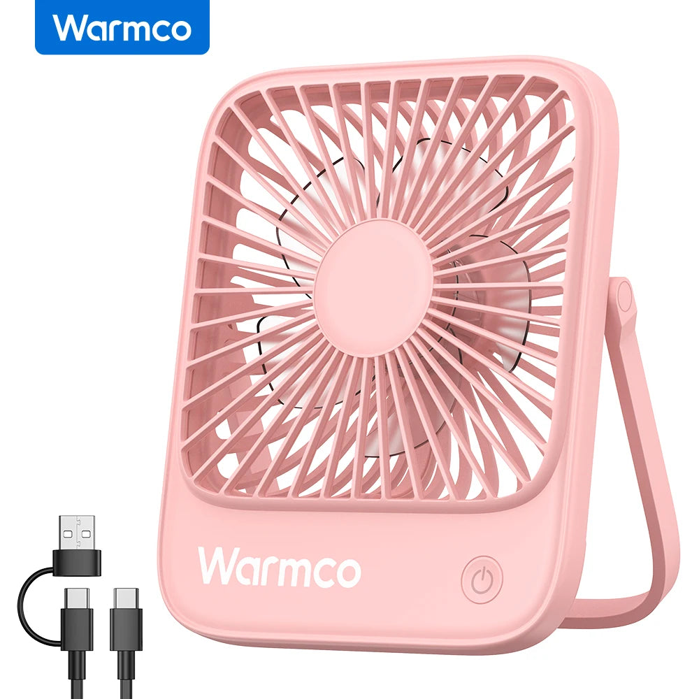 NeoJet DeskBreeze — 3-Speed USB-C Portable Fan