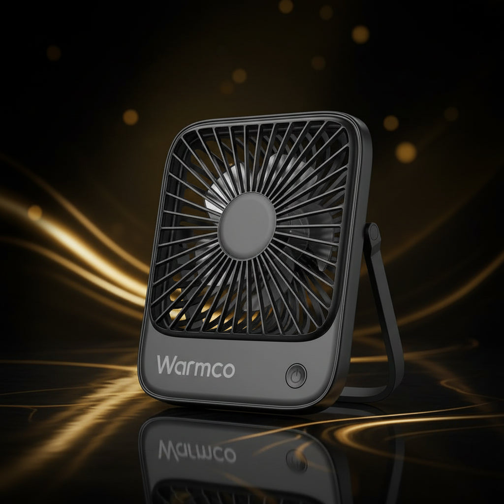 NeoJet DeskBreeze — 3-Speed USB-C Portable Fan