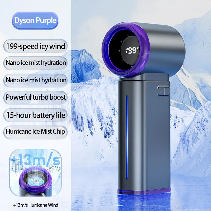 NeoJet Nano Mist Fan — 199-Speed Precision Cooling