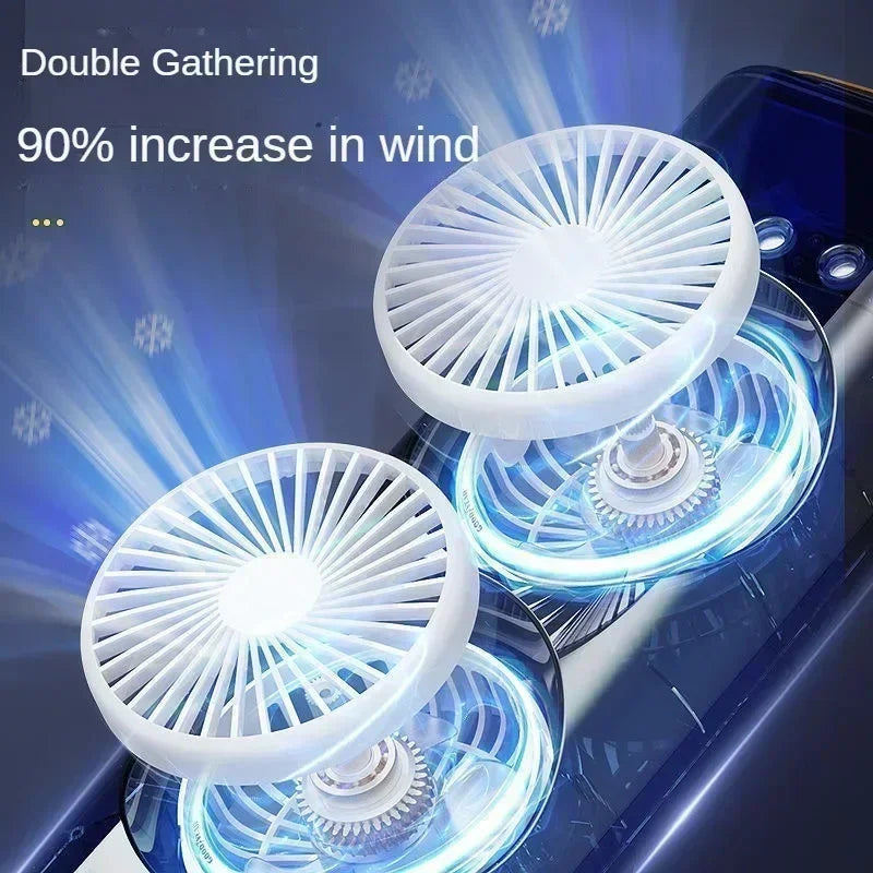 NeoJet DualCool 3-in-1 — Mini Air Cooler, Humidifier & Night Light