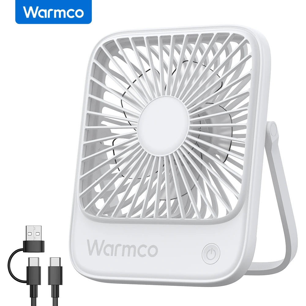 NeoJet DeskBreeze — 3-Speed USB-C Portable Fan