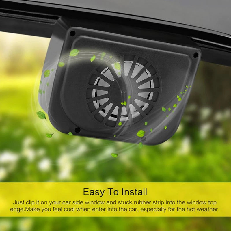 NeoJet SolarFlow — Solar Window Fan for Cars & RVs