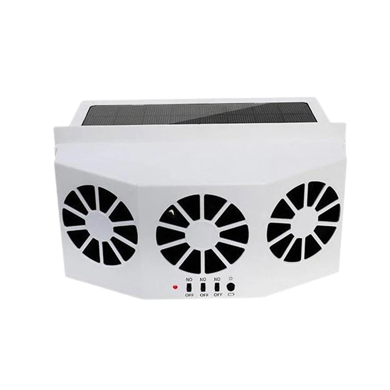 NeoJet SolarVent — Solar Car Exhaust & Ventilation Fan