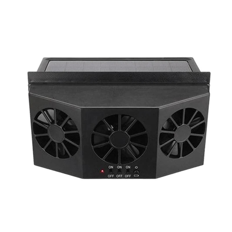 NeoJet SolarVent — Solar Car Exhaust & Ventilation Fan