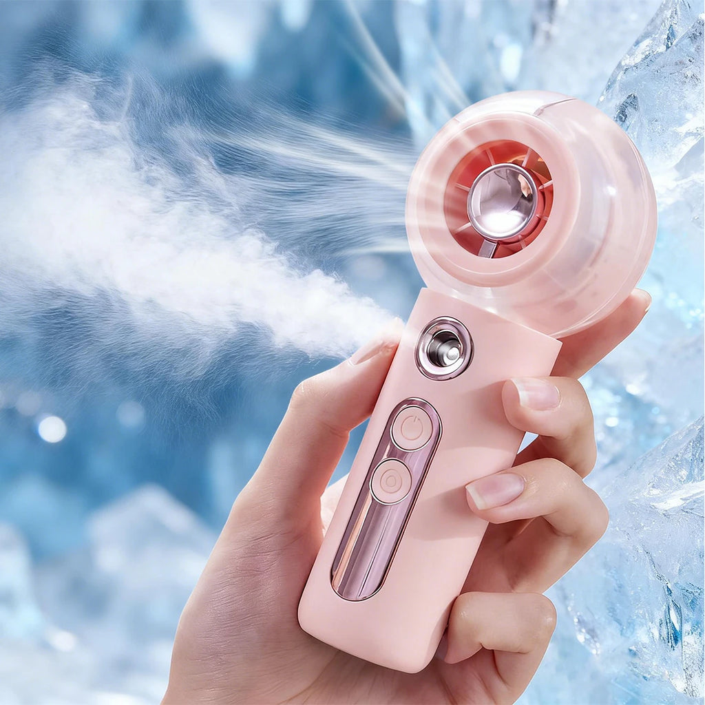 NeoJet Turbo Misting Fan — Portable Personal Cooler